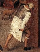 BRUEGHEL, Pieter the Younger Proverbs (detail) ftqq painting